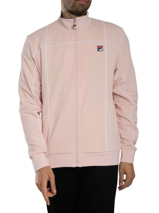 Fila Armando Trainingsjacke Mit Kontrastierenden Paspeln, Rosa - Image 2