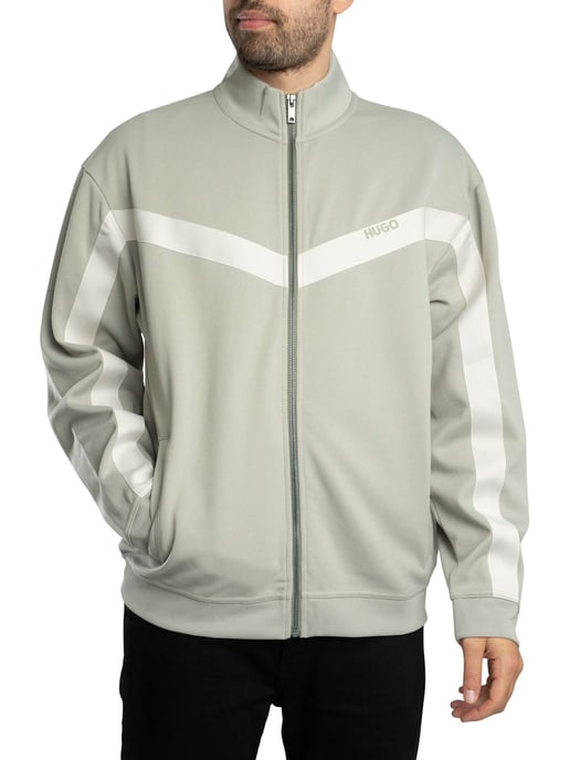 HUGO Darti Trainingsjacke, Grün - Image 1