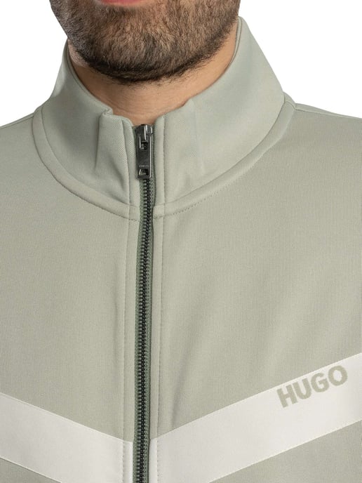 HUGO Darti Trainingsjacke, Grün - Image 5