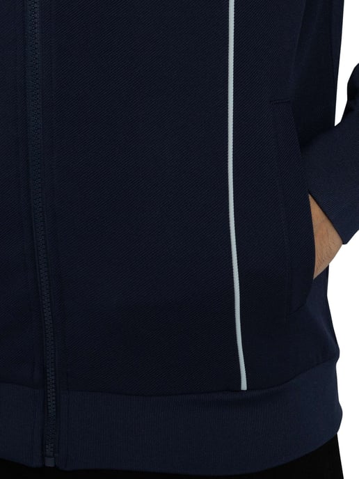 Fila Armando Trainingsjacke Mit Kontrastierenden Paspeln, Blau - Image 4