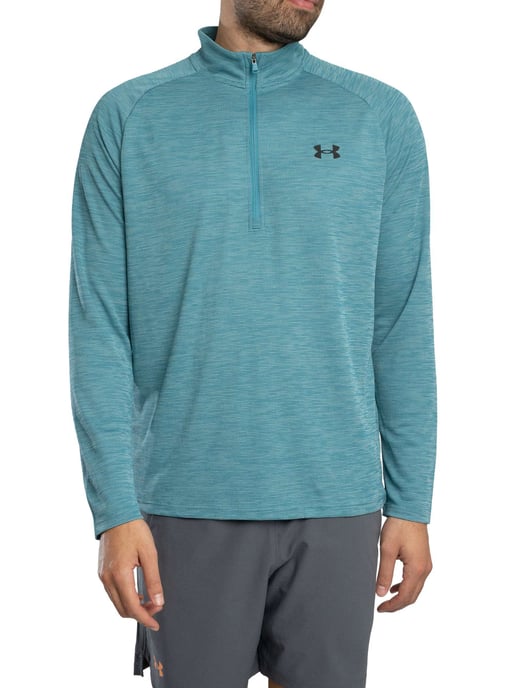 Under Armour Tech-Strukturierte Laufjacke, Blau - Image 2