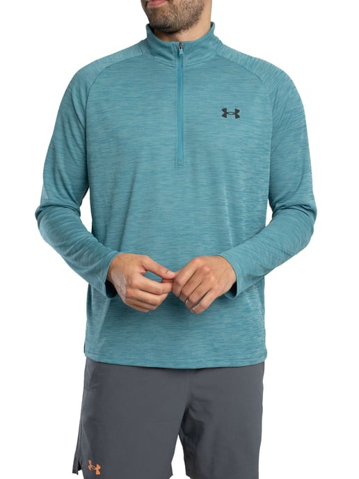 Under Armour Tech-Strukturierte Laufjacke, Blau - Image 3