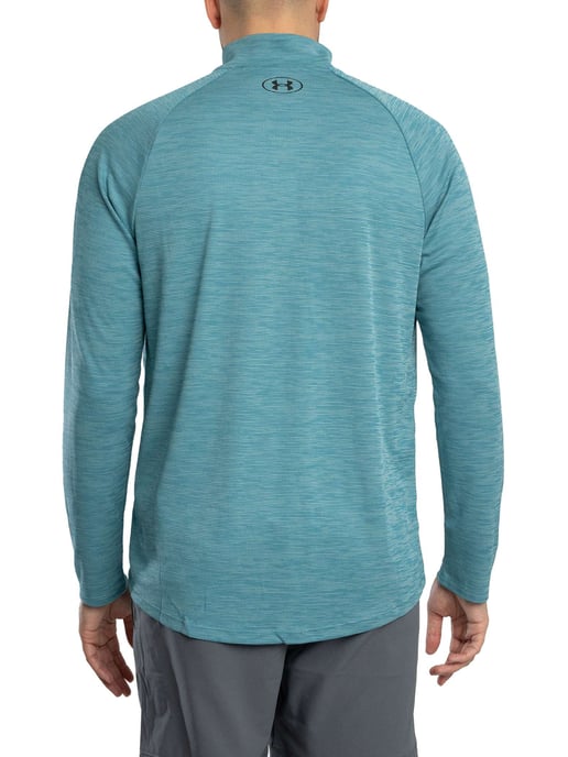 Under Armour Tech-Strukturierte Laufjacke, Blau - Image 4