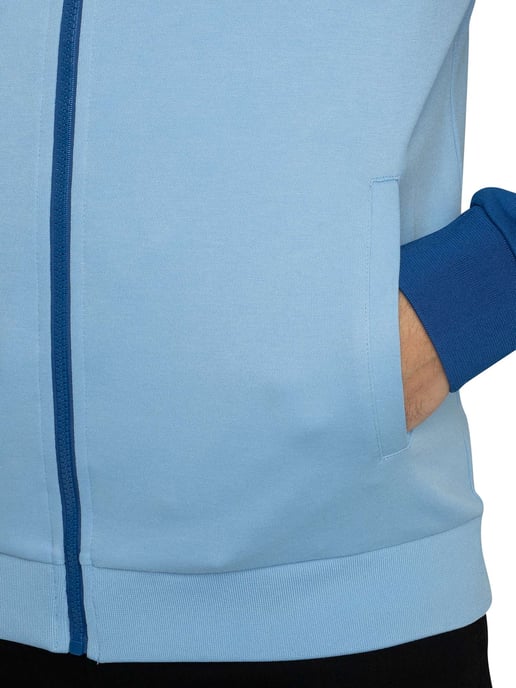 Fila Giovanni Trainingsjacke Mit Kontrasteinsätzen, Blau - Image 4