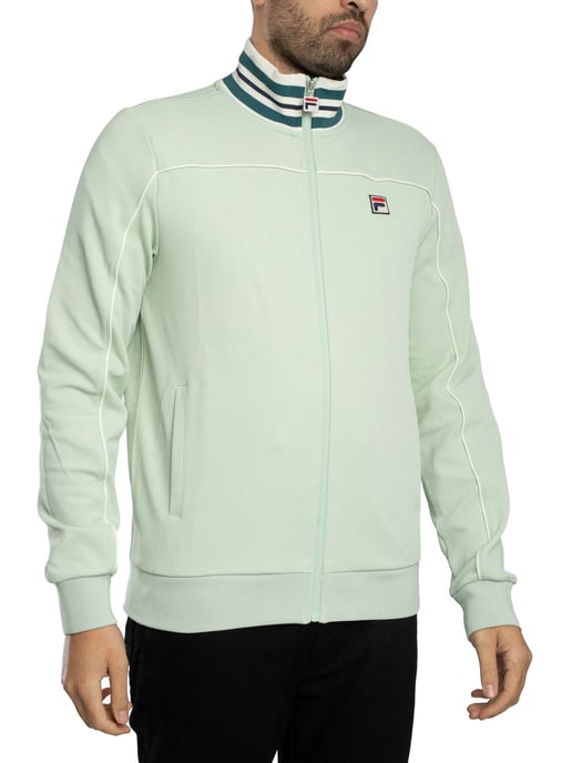 Fila Federico Track Jacket Mit Abgerundetem Kragen, Grün - Image 2