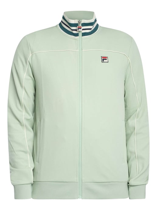 Fila Federico Track Jacket Mit Abgerundetem Kragen, Grün - Image 6