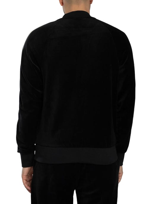 Fila Fell-Veloursjacke, Schwarz - Image 3