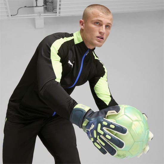 Puma - "Future" Torhüter-Handschuhe für Herren/Damen Unisex (Grau/Grün) - Image 4