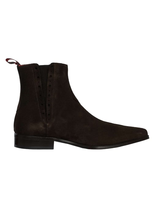 Jeffery West Chelsea-Stiefel Aus Wildleder, Braun - Image 3