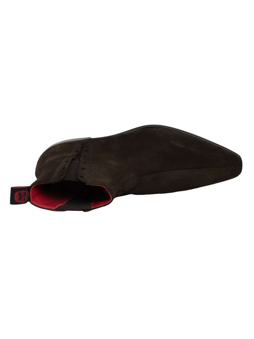 Jeffery West Chelsea-Stiefel Aus Wildleder, Braun - Image 6