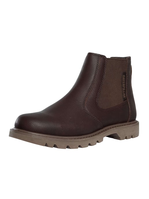 Caterpillar Colorado 2.0 Chelsea-Lederstiefel, Braun - Image 1