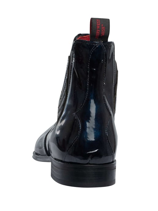 Jeffery West Chelsea Boots „Wings“ Aus Leder, Blau - Image 5