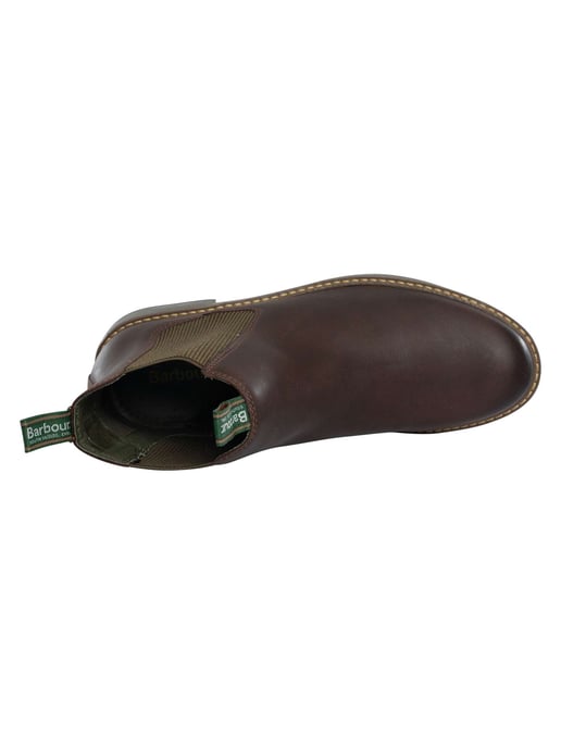 Barbour Chelsea-Stiefel Aus Leder Von Farsley, Braun - Image 6