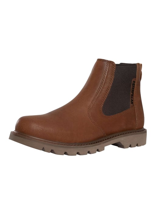 Caterpillar Colorado 2.0 Chelsea-Lederstiefel, Braun - Image 1
