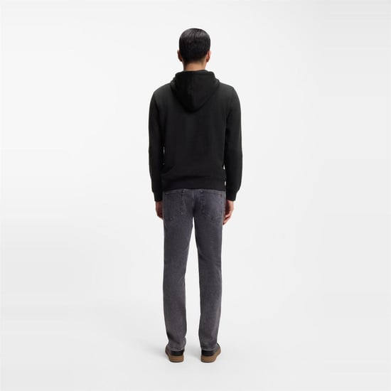 Boss - "Wetalk" Hoodie zum Überziehen für Herren (Samtschwarz) - Image 3