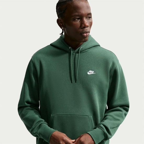 Nike - "Club" Hoodie zum Überziehen für Herren, Fleece (Tannengrün) - Image 1