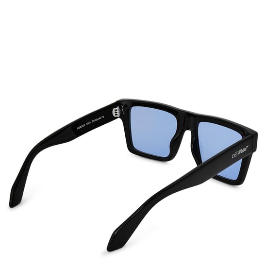 Off White - "Lawton" Quadratischer Rahmen-Sonnenbrille für Herren/Damen Unisex (Schwarz/Blau) - Image 2
