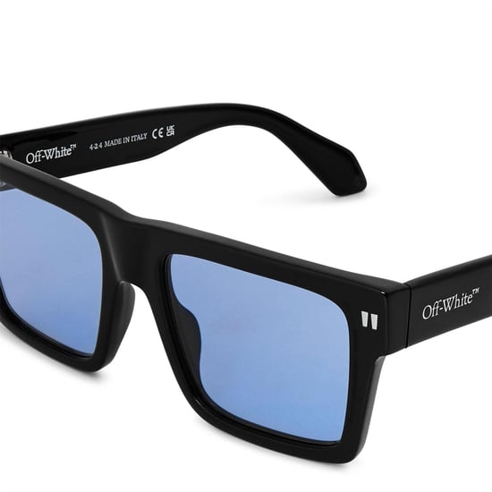 Off White - "Lawton" Quadratischer Rahmen-Sonnenbrille für Herren/Damen Unisex (Schwarz/Blau) - Image 3