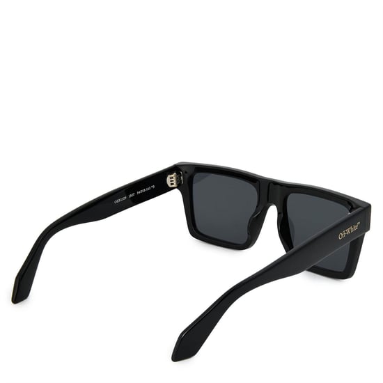 Off White - "Lawton" Quadratischer Rahmen-Sonnenbrille für Herren/Damen Unisex (Schwarz/Dunkelgrau) - Image 2