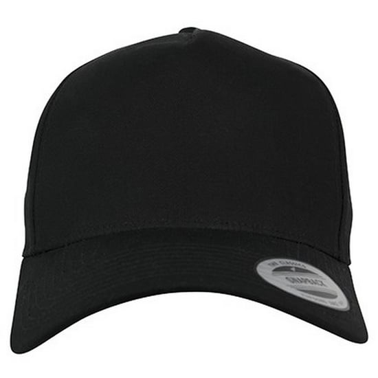 Flexfit - "Classic" Snapback Mütze 5 Segmente (Schwarz) - Image 2