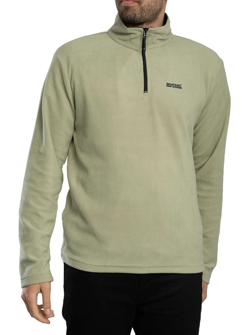 Regatta Thompson Fleece-Sweatshirt Mit Reißverschluss, Grün - Image 1