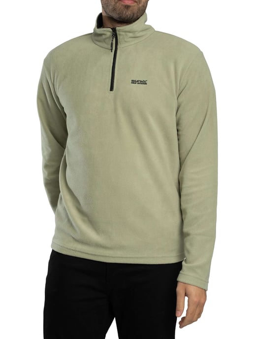 Regatta Thompson Fleece-Sweatshirt Mit Reißverschluss, Grün - Image 2