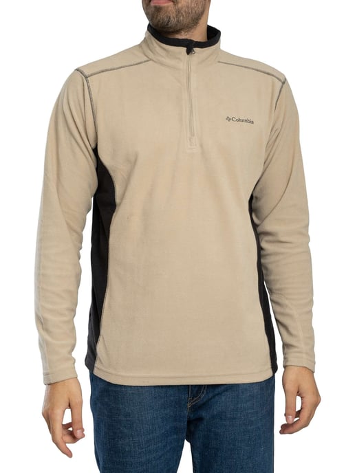 Columbia Klamth Range Half Zip Fleece, Beige - Image 2
