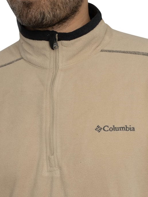 Columbia Klamth Range Half Zip Fleece, Beige - Image 4