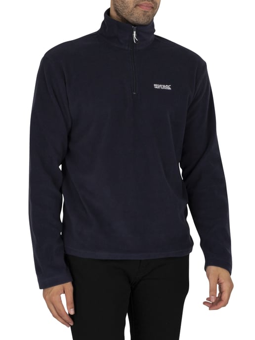 Regatta Thompson Fleece-Sweatshirt Mit Reißverschluss, Blau - Image 1