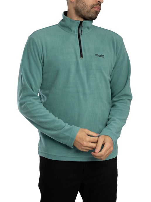 Regatta Thompson Fleece-Sweatshirt Mit Reißverschluss, Grün - Image 2