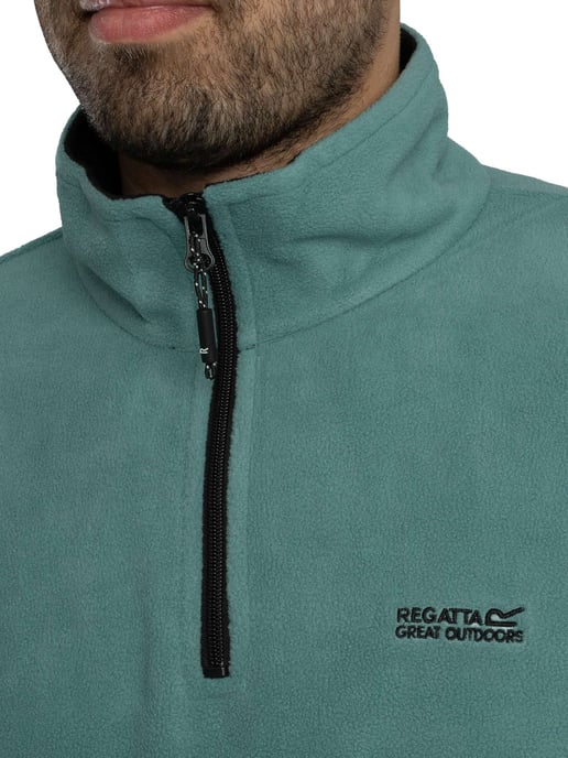 Regatta Thompson Fleece-Sweatshirt Mit Reißverschluss, Grün - Image 4