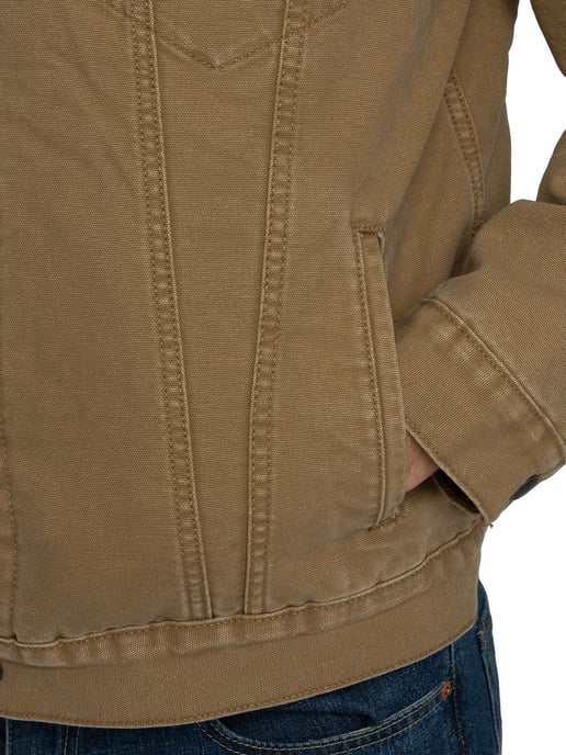 Levi's Typ 3 Sherpa Trucker Jacke, Braun - Image 5
