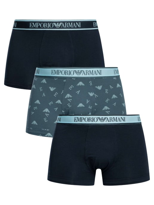 Emporio Armani 3 Packungsstämme, Schwarz - Image 1