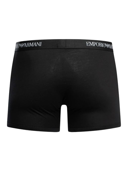 Emporio Armani 3Er Boxershorts, Schwarz - Image 4