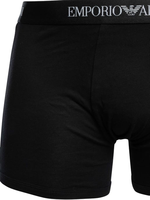 Emporio Armani 3Er Boxershorts, Schwarz - Image 5