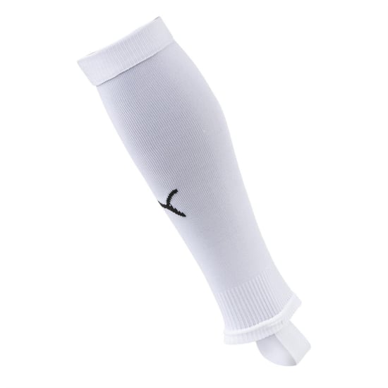 Puma - "Team Liga" Steigbügelsocken für Kinder (Weiß/Schwarz) - Image 1