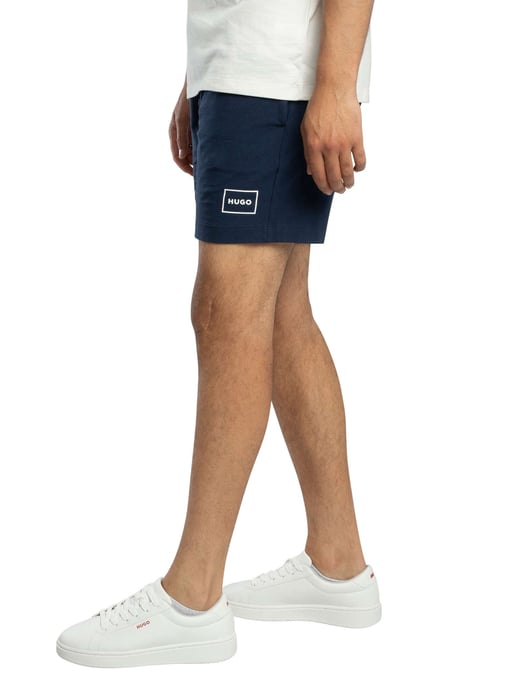 HUGO Lounge Laze Sweat Shorts, Blau - Image 2