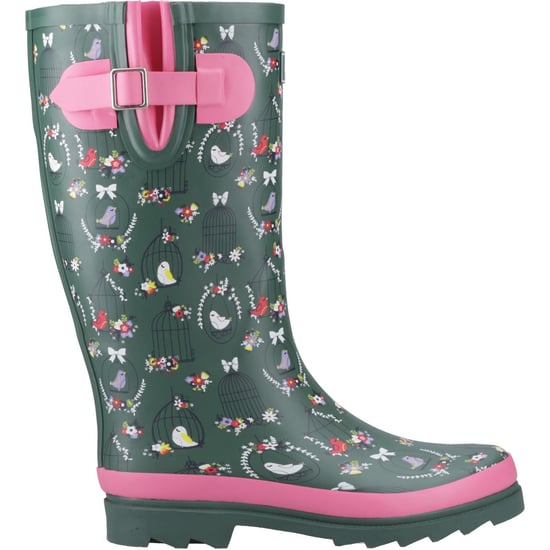 Cotswold Cleeve Hohe Gummi Damen Gummistiefel Grün - Image 5