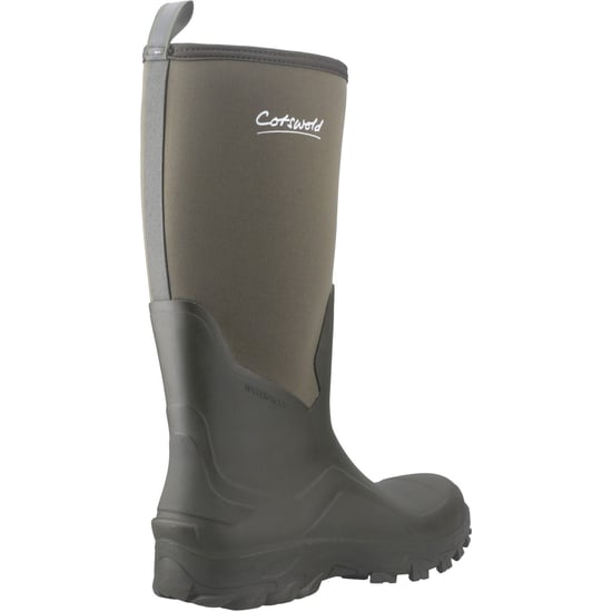 Cotswold Nailsworth Gummi Grün Wellington-Stiefel - Image 2