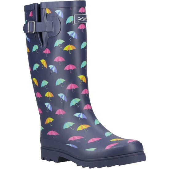 Cotswold Cleeve Hohe Gummistiefel für Damen in Marineblau - Image 1