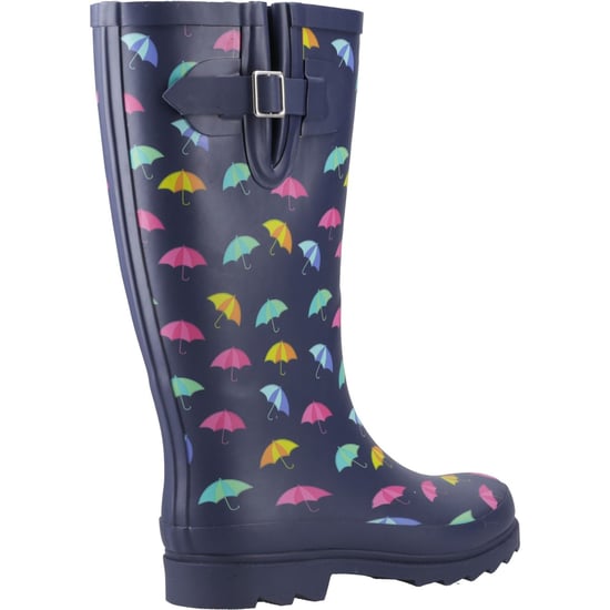 Cotswold Cleeve Hohe Gummistiefel für Damen in Marineblau - Image 2