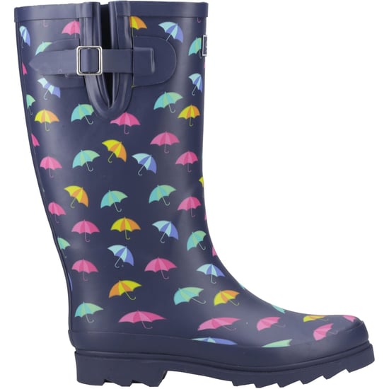Cotswold Cleeve Hohe Gummistiefel für Damen in Marineblau - Image 5