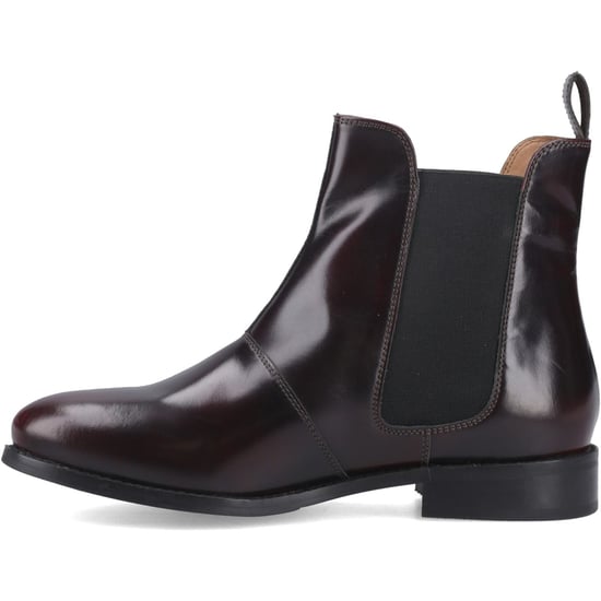 Hush Puppies Colette Leder Damen Bordeaux Weite Passform Flache Chelsea-Stiefel - Image 4