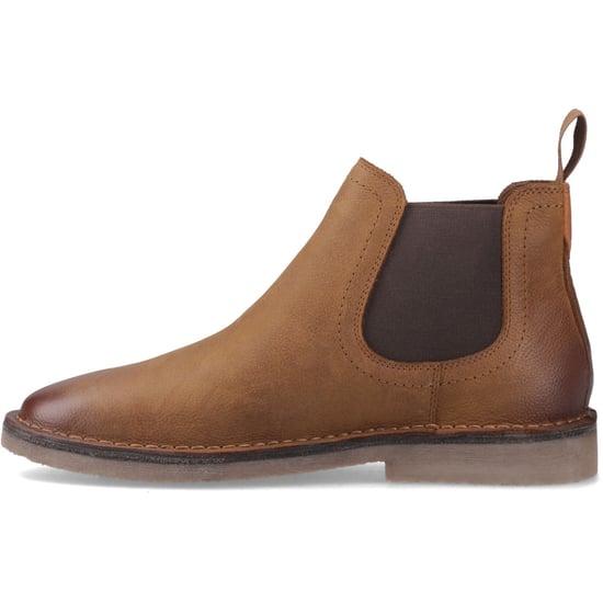 Hush Puppies Shaun Leder Herren Stiefel in Tabak - Image 4