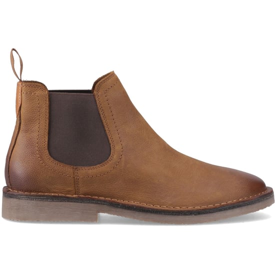 Hush Puppies Shaun Leder Herren Stiefel in Tabak - Image 5