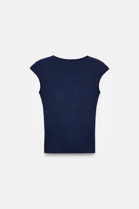 Damen Slim Fit Wickelbluse - Image 6
