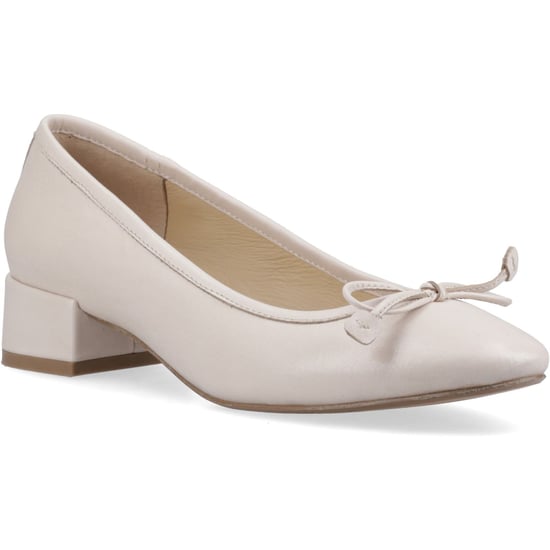 Hush Puppies Silvia Niedrigabsatzsandale Leder Damen Elfenbein Sandalen - Image 1