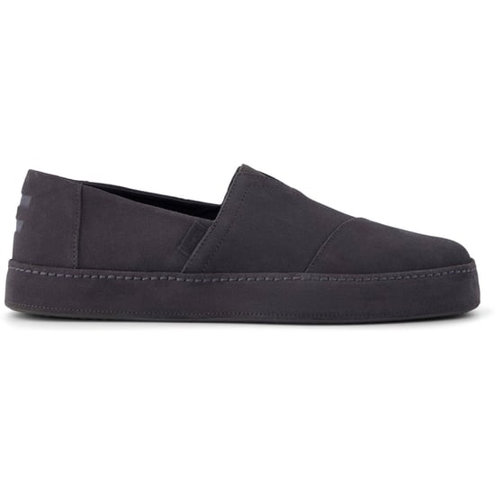 TOMS Alpargata Premium Leder Herren Espadrilles in Forged Iron - Image 5