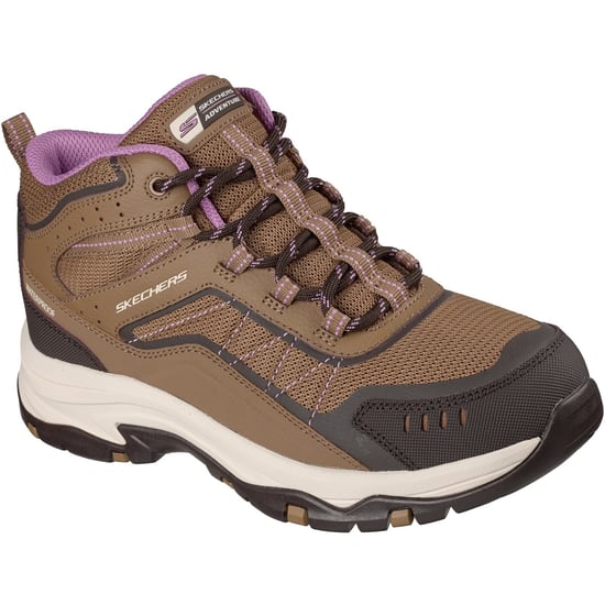 Skechers Trego Ashaway Leder Wanderschuhe für Damen in Tan/Braun - Image 1