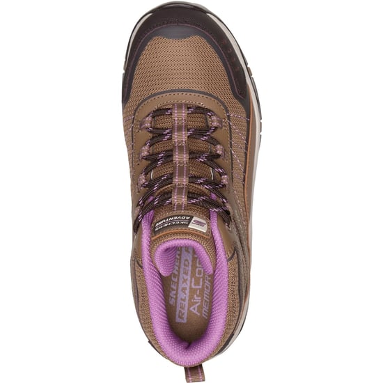 Skechers Trego Ashaway Leder Wanderschuhe für Damen in Tan/Braun - Image 3